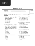 Soal Pas PMSM Xi