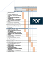 CRONOGRAMA y Presupuesto para El Plan de Capacitacion en Educacion Sanitaria