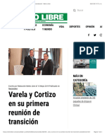 Varela y Cortizo en Su Primera Reunión de Transición Presidencial - Metro Libre