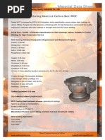 Casting Material ASTM A216 WCC