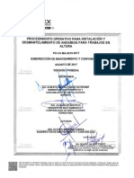 Po-Ca-Ma-0018-2017 - Instalacion de Andamios para Trabajos en Altura PDF