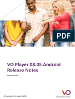 VOPlayer ReleaseNotes Android