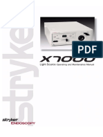Stryker X7000 Xenon Light Source User Manual.pdf