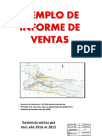 Ejemplo Informe de Ventas