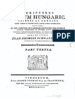 Scriptores Rerum Hungaricarum Veteres Ac 3