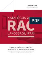 HITACHI 2018 RAC Katalógus 0218 Low