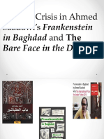 Identity Crisis in Ahmed Saadawi's Frankenstein: in Baghdad and The Bare Face in The Dream