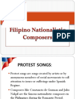 Filipino Nationalistic Composers