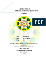LAPORAN RESMI Paktikum Peralatan Pembora PDF