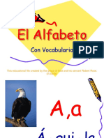 El Alfabeto: Con Vocabulario