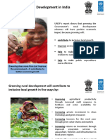 Greening Rural Development in India