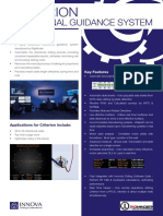 Criterion Directional Guidance System Slide Sheet Brochure