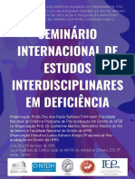 Seminário Internacional de Estudos Interdisciplinares sobre Deficiência