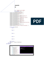 Ejercicios Programación 1.-Menú de Opciones: Sub Dim As Integer