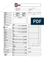 Character Sheet Page 1