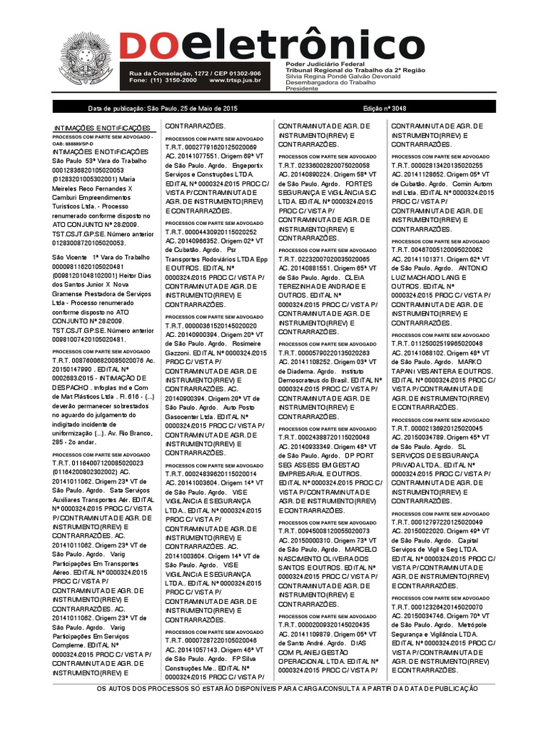 ConsultaDiarioTipo 1 PDF | PDF | Juristas | Esfera pública