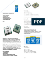 Tipos de Microprocesadores