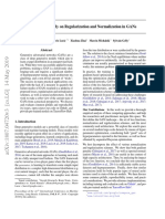 2019 - May - A Large-Scale Study On Regularization and Normalization in GANs