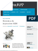 Sistema de Inyeccion GDI – MecanicAPP