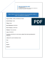 Dep Wilaya de Saida (Direction Des Equipements Publics) PDF