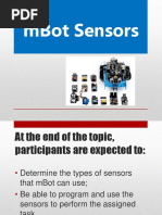 Mbot Sensors