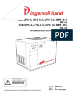 Ingersoll Rand 5 To 15 HP Rotary Screw Air Compressor Manual JEC PDF
