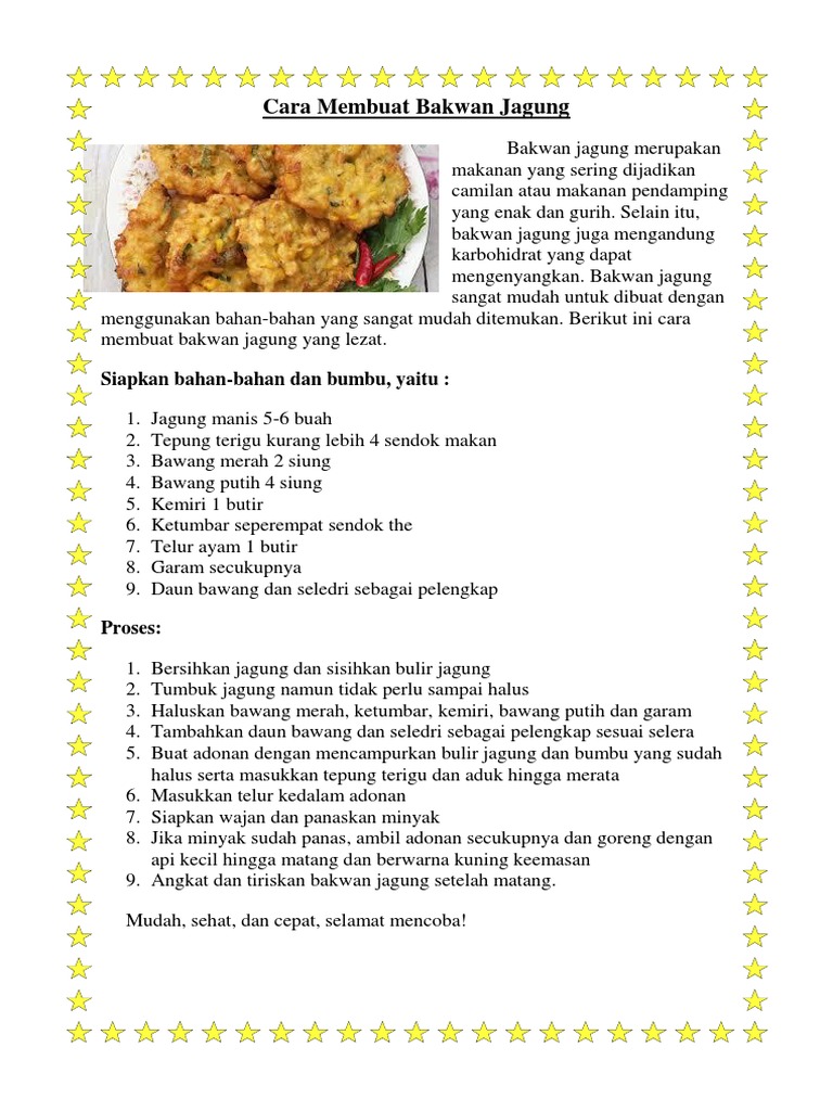 Teks Prosedur Cara Membuat Sop Buah Terkait Teks