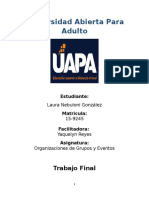 Org. Grupos y Eventos Trabajo Final