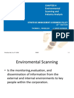 Ch. 4 Environmental Scanning & Industry Analysis