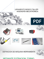 Equipamiento Básico Taller Ingenería Mecatrónica