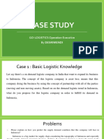 Case Study: GO-LOGISTICS Operation Executive by Desriwendi