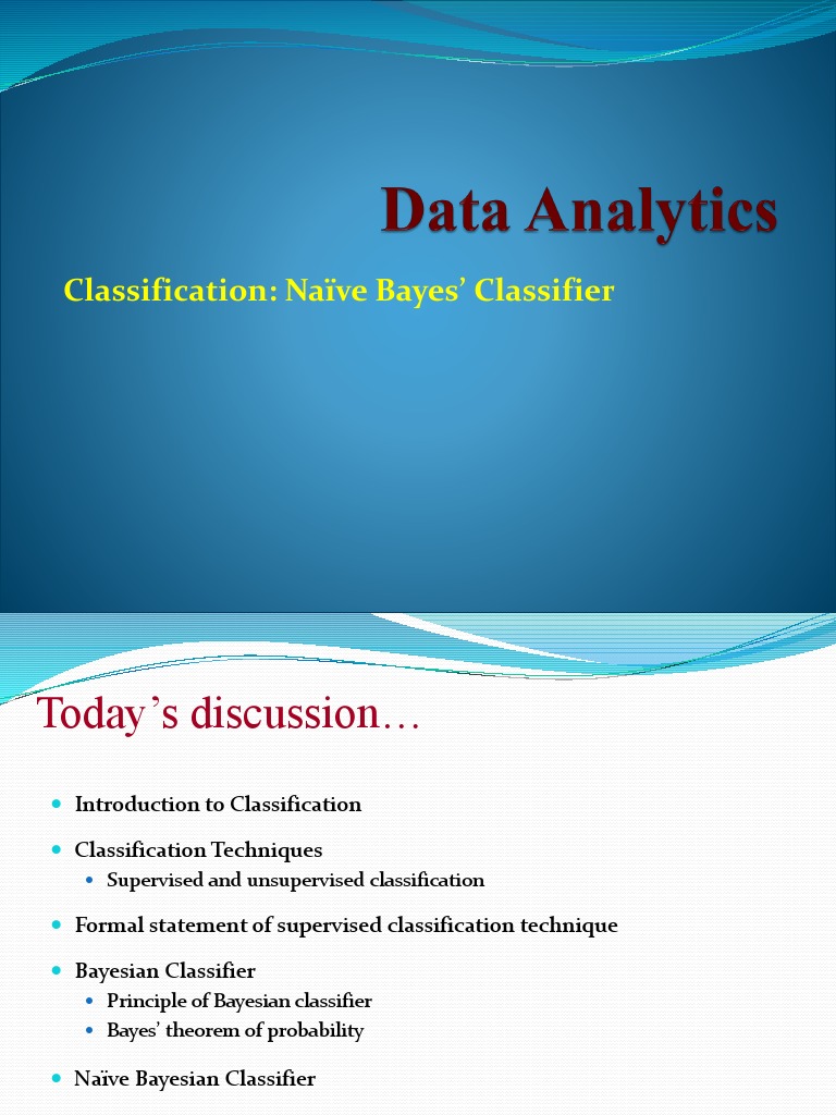 Naïve Bayes Classifier Overview | PDF | Statistical Classification ...