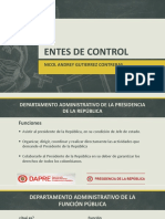 Entes de Control