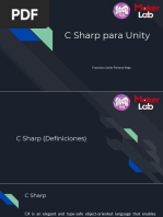 C Sharp For Unity