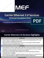 Carrier Ethernet 2.0 Services: Technical Foundation Document