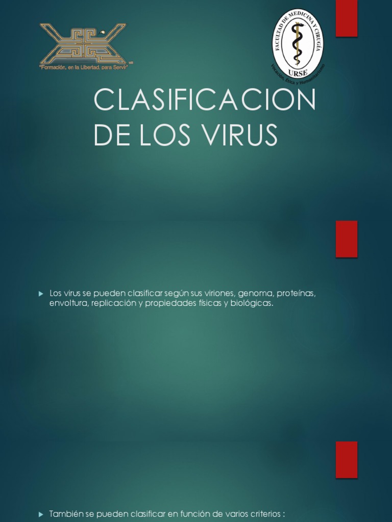 Clasificacion de Los Virus | PDF