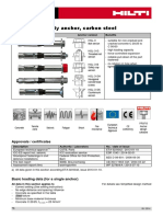 Hilti HSL (Heavy Duty Anchorage) Systems 1