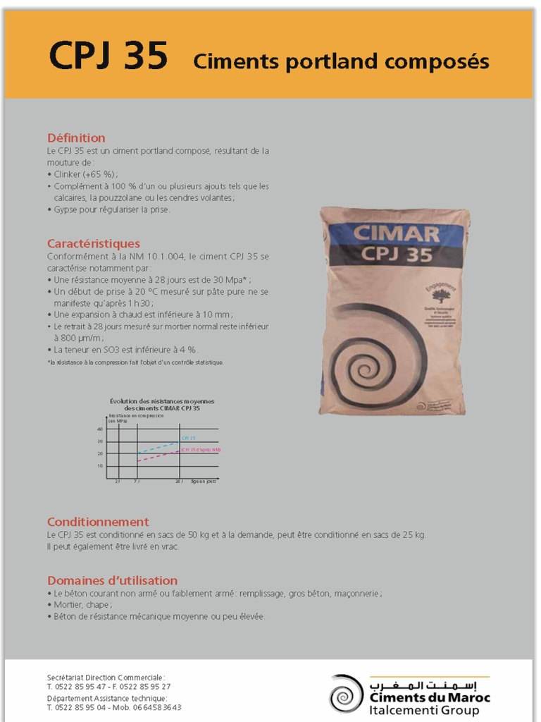 Type de Ciments | PDF