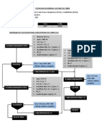 Diagrama de Flotacion