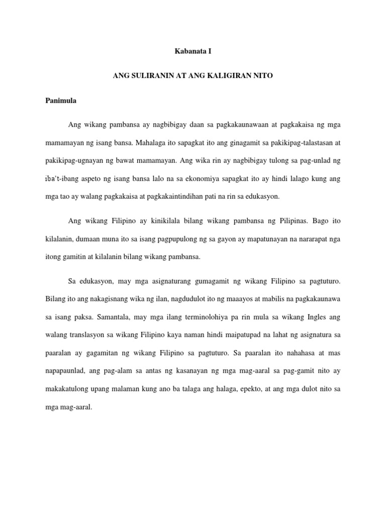 Kasanayan sa filipino essay 06 picture