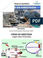 2 Seguridad en Anestesia Crisis en Anestesia