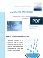 Rainwater Harvesting 1