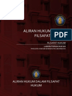 Aliran Dalam Filsafat Hukum