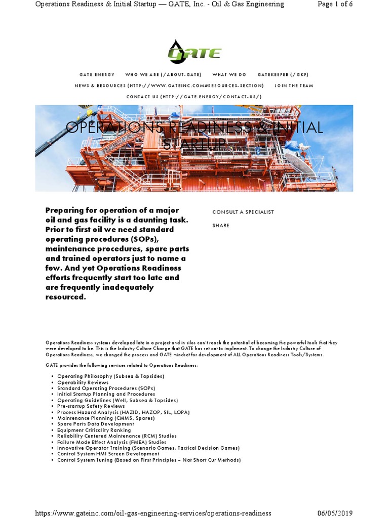 Operations PDF Oil Well Subsea (Technology)