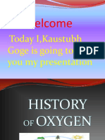 Welcome: Today I, Kaustubh Goge Is Going To Show You My Presentation