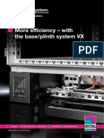 Rittal More Efficiency - With the Baseplinth System VX 5 4461