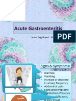 Acute Gastroenteritis (It). Maniego
