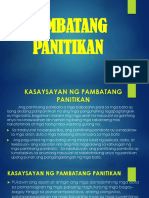 Kabanata - 8 - Pambatang Panitikan