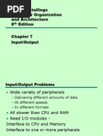 William Stallings Computer Organization and Architecture 8 Edition Input/Output