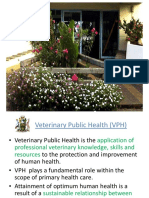 Overview of Veterinary Public Health (Lecture)
